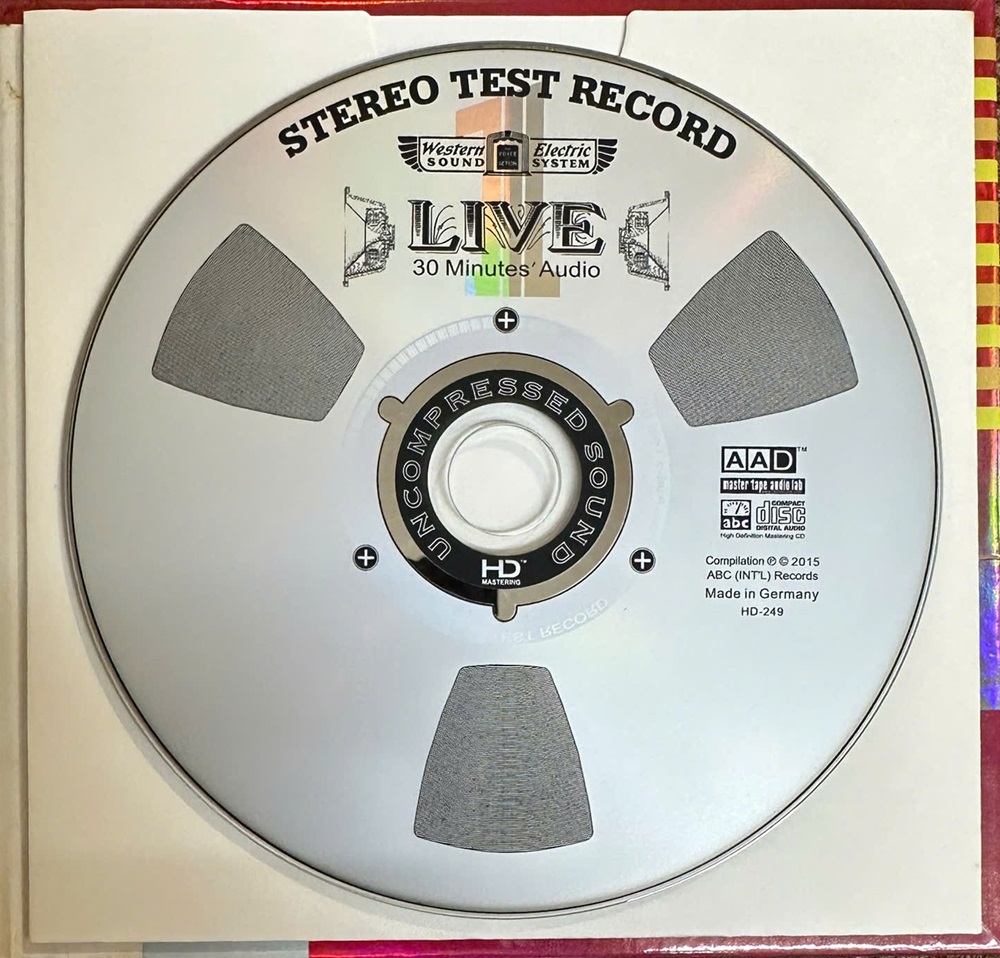 Stereo Test Record - Western Electric Sound - ABC - 1 LIVE - HDCD